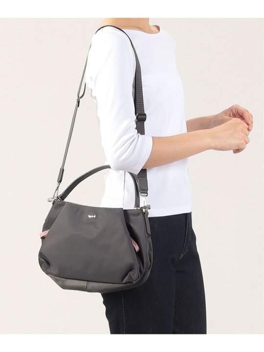 楽天市場】OAS14-02 2wayミニショルダーバッグ agnes b. VOYAGE 