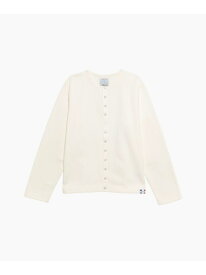 M001 CARDIGAN カーディガンプレッション [Made in France] agnes b. アニエスベー トップス カーディガン ベージュ【送料無料】[Rakuten Fashion]