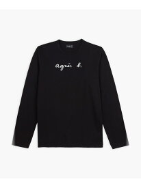 S137 TS ロゴTシャツ agnes b. HOMME アニエスベー トップス カットソー・Tシャツ ブラック【送料無料】[Rakuten Fashion]