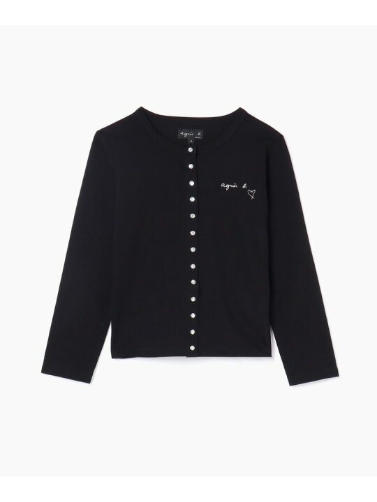 楽天市場】WEB限定 SDF0 TS カーディガンプレッション agnes b. FEMME 