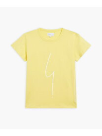 SE30 TS ポワンディロニーTシャツ agnes b. FEMME アニエスベー トップス カットソー・Tシャツ イエロー【送料無料】[Rakuten Fashion]