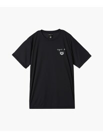 agnes b. x arena 半袖 Tシャツ agnes b. FEMME アニエスベー トップス カットソー・Tシャツ ブラック【送料無料】[Rakuten Fashion]
