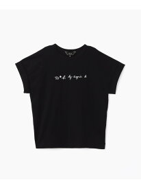WT13 TS マカロンロゴTシャツ To b. by agnes b. アニエスベー トップス カットソー・Tシャツ ブラック【送料無料】[Rakuten Fashion]