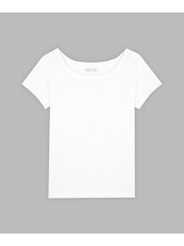 JG13 TS コットンTシャツ agnes b. FEMME アニエスベー トップス カットソー・Tシャツ ホワイト【送料無料】[Rakuten Fashion]