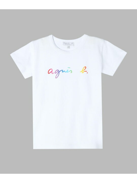 楽天市場】【SALE／30%OFF】キッズ ロゴ コットン 半袖 Tシャツ agnes 