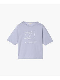 WU61 TS merci ! A tous!! Tシャツ To b. by agnes b. アニエスベー トップス カットソー・Tシャツ グレー【送料無料】[Rakuten Fashion]