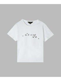 WT13 TS トゥービーオアノットトゥービーTシャツ To b. by agnes b. アニエスベー トップス カットソー・Tシャツ ホワイト【送料無料】[Rakuten Fashion]