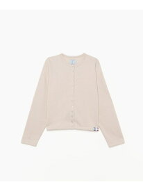 M001 CARDIGAN カーディガンプレッション [Made in France] agnes b. FEMME アニエスベー トップス カーディガン ベージュ【送料無料】[Rakuten Fashion]