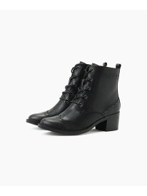 WL36 CHAUSSURES レースアップブーツ To b. by agnes b. アニエスベー シューズ・靴 ブーツ ブラック【送料無料】[Rakuten Fashion]