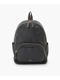 ナイロンバックパック"Maron" FT03A-06 agnes b. VOYAGE アニエスベー バッグ リュック・バックパック グレー【送料無料】[Rakuten Fashion]