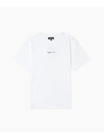 S179 TS ロゴTシャツ agnes b. FEMME アニエスベー トップス カットソー・Tシャツ ホワイト【送料無料】[Rakuten Fashion]
