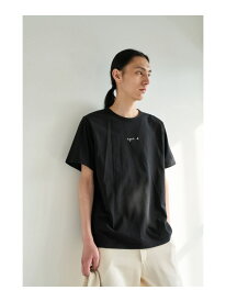 S179 TS ロゴTシャツ agnes b. FEMME アニエスベー トップス カットソー・Tシャツ ブラック【送料無料】[Rakuten Fashion]