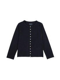 J000 CARDIGAN LE PETIT カーティガンプレッション agnes b. FEMME アニエスベー トップス カーディガン ブラック【送料無料】[Rakuten Fashion]