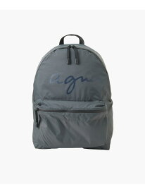 ナイロン バックパック "Air" XAH03-01 agnes b. VOYAGE アニエスベー バッグ リュック・バックパック グレー【送料無料】[Rakuten Fashion]
