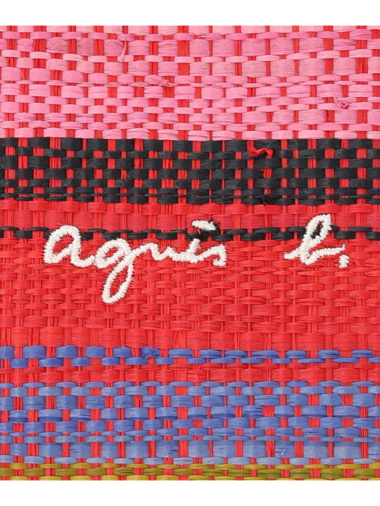 楽天市場】ラフィア スモール トートバッグ (WAX35-01) agnes b 