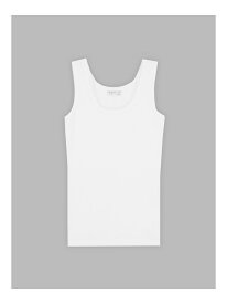 JG13 DEBARDEUR コットンタンクトップ agnes b. FEMME アニエスベー トップス カットソー・Tシャツ ホワイト【送料無料】[Rakuten Fashion]