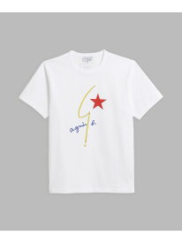 【ユニセックス】SK85 TS Special 40ans アーティストTシャツ agnes b. FEMME アニエスベー トップス カットソー・Tシャツ ホワイト【送料無料】[Rakuten Fashion]