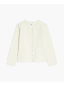 M001 CARDIGAN LE PETIT カーディガンプレッション agnes b. FEMME アニエスベー トップス カーディガン ベージュ【送料無料】[Rakuten Fashion]