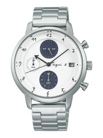 【アニエスベーブティック限定】LM01 WATCH FCRD705 時計 agnes b. HOMME アニエスベー アクセサリー・腕時計 腕時計 ホワイト【送料無料】[Rakuten Fashion]