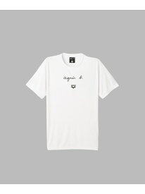SDX6 TS ARENA agnes b. x arena Tシャツ agnes b. FEMME アニエスベー トップス カットソー・Tシャツ ホワイト【送料無料】[Rakuten Fashion]