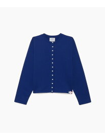 M001 CARDIGAN カーディガンプレッション [Made in France] agnes b. FEMME アニエスベー トップス カーディガン ネイビー【送料無料】[Rakuten Fashion]