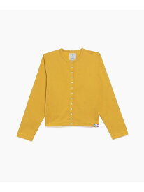 M001 CARDIGAN カーディガンプレッション [Made in France] agnes b. FEMME アニエスベー トップス カーディガン イエロー【送料無料】[Rakuten Fashion]