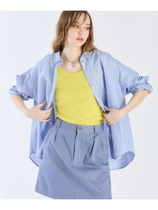 楽天市場】【SALE／30%OFF】コットン ストライプ ロングスリーブ 