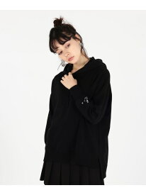 WEB限定 WU88 HOODIE ニューマカロンカラーフーディー To b. by agnes b. アニエスベー トップス パーカー・フーディー ブラック【送料無料】[Rakuten Fashion]