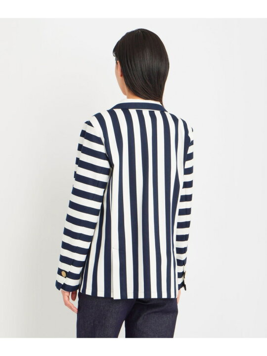 楽天市場】【SALE／55%OFF】ストライプ コットン ジャケット agnes b 
