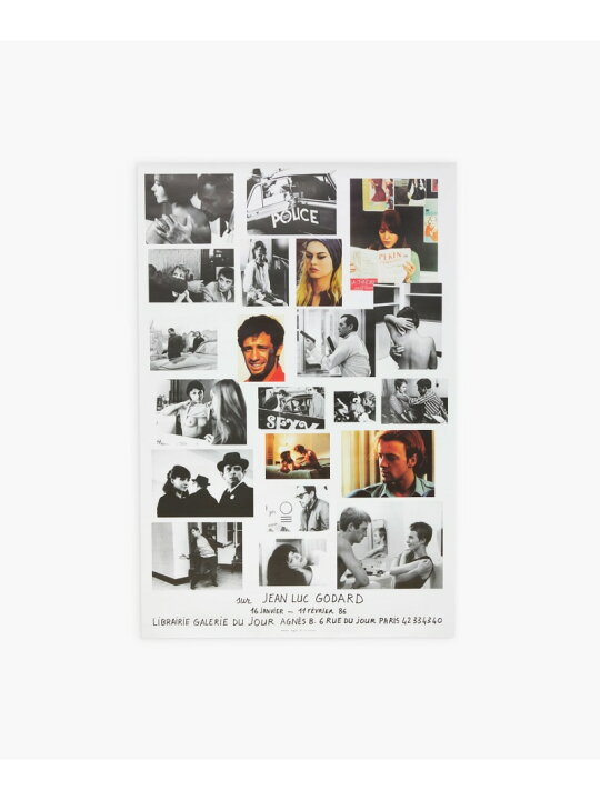 楽天市場】Godard exhibition ポスター agnes b. アニエスベー 