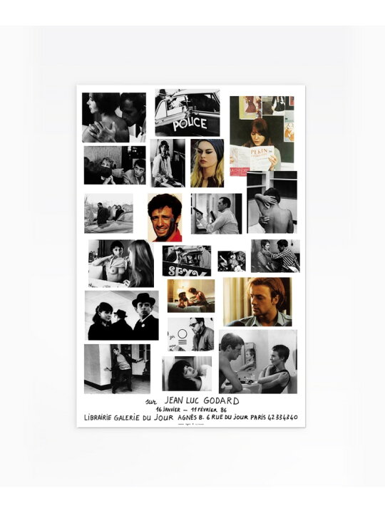 楽天市場】Godard exhibition ポスター agnes b. アニエスベー  