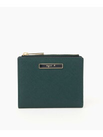 レザー二つ折りウォレット"Erika" QAW05-14 agnes b. VOYAGE アニエスベー 財布・ポーチ・ケース 財布 グリーン【送料無料】[Rakuten Fashion]