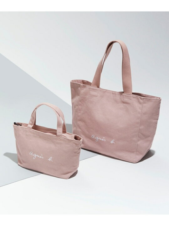 楽天市場】WEB限定 GO03-02 ロゴトートバック agnes b. アニエスベー  