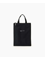キッズ ロゴ 保冷ランチバッグ agnes b. ENFANT アニエスベー バッグ その他のバッグ ブラック【送料無料…
