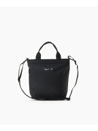 キッズ ロゴ ハンドバッグ agnes b. ENFANT アニエスベー マタニティウェア・ベビー用品 マザーズバッグ…