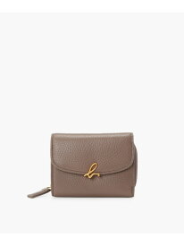 レザー 三つ折り ミニ ウォレット "The b." ABW02-02 agnes b. VOYAGE アニエスベー 財布・ポーチ・ケース 財布 ブラウン【送料無料】[Rakuten Fashion]