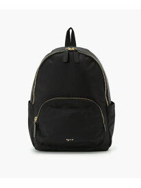 ナイロンバックパック"Maron" FT03A-06 agnes b. VOYAGE アニエスベー バッグ リュック・バックパック ブラック【送料無料】[Rakuten Fashion]