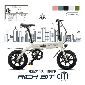 dAVXg] RICHBIT CITY ASSIST ^F 14C` ^ y s\ ܂  ʋ ʊw E-Bike d]    ubN zCg sN O[