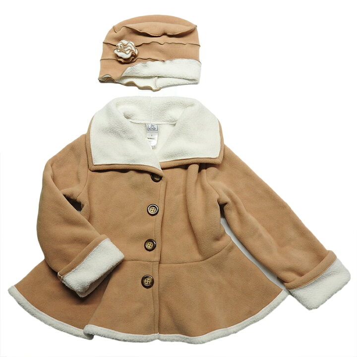 楽天市場 Costco Outlet Mack Co ボア フリースコート 帽子 セット ガールズ 子供服 ベビー服 ベージュ 上着 コート ジャケット 冬用 110 1 130 コストコ アウトレット ブランド 海外 女の子 衣料 衣料品 フォーマル Agog 楽天市場店