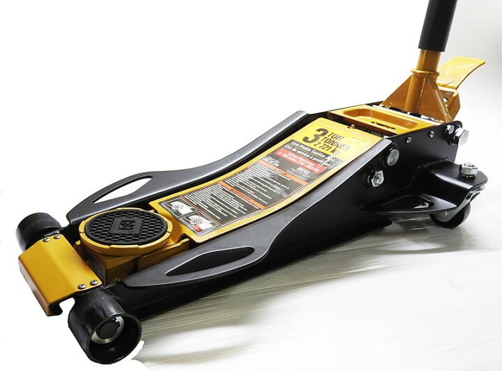 楽天市場】CAT ガレージジャッキ フットペダル搭載 ジャッキパッド付き 