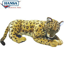 HANSA 4192 ヒョウ100 全長：100cm LEOPARD LAYING BH4192 ぬいぐるみ ハンサ クリスマス 誕生日 プレゼント 動物 犬 猫 鳥 うさぎ ペンギン アニマル 置物 人形 フィギュア KOESEN ケーセン 大きい マスコット 実物大 大型