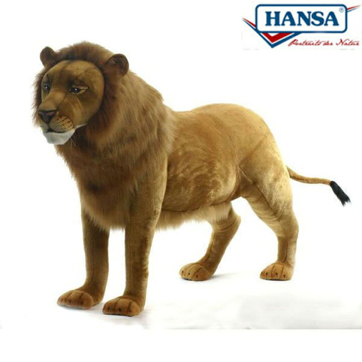楽天市場 Hansa 4317 ライオン オス 180 全長 180cm Standing Lion Bh4317 ぬいぐるみ ハンサ クリスマス 誕生日 プレゼント 動物 犬 猫 鳥 うさぎ ペンギン アニマル 置物 人形 フィギュア Koesen ケーセン カロラータ 大きい マスコット 実物大 大型 Agog 楽天市場店