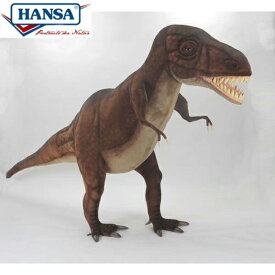 HANSA 5110 ティラノザウルス220 全長：220cm T-REX STUDIO BH5110 ぬいぐるみ ハンサ クリスマス 誕生日 プレゼント 動物 犬 猫 鳥 うさぎ ペンギン アニマル 置物 人形 フィギュア KOESEN ケーセン 大きい マスコット 実物大 大型