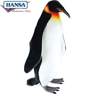 HANSA 7112 コウテイペンギン110 全長:110cm EMPEROR PEN BH7112 ぬいぐるみ ハンサ クリスマス 誕生日 プレゼント 動物 犬 猫 鳥 うさぎ ペンギン アニマル 置物 人形 フィギュア KOESEN ケーセン 大きい