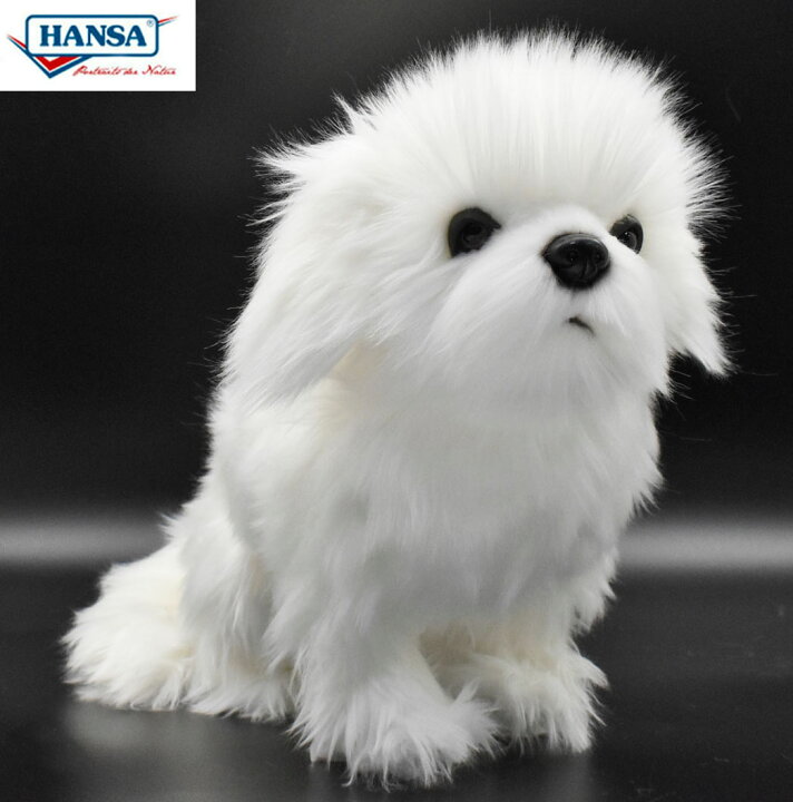楽天市場 Hansa 7323 シーズー ホワイト 白 30cm Shihtzu Dog White Bh7707 いぬ イヌ ぬいぐるみ ハンサ もふもふ クリスマス 誕生日 プレゼント 動物 犬 猫 鳥 うさぎ ペンギン アニマル 置物 人形 フィギュア Koesen ケーセン カロラータ 大きい