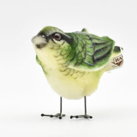 HANSA 7476 ウグイス 7cm JAPANESELEAFWARBLER 鶯 BH7476 ぬいぐるみ ハンサ クリスマス 誕生日 プレゼント 動物 犬 猫 鳥 うさぎ ペンギン アニマル 置物 人形 フィギュア KOESEN ケーセン 大きい マスコット 実物大 大型