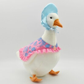 HANSA ピーターラビット コラボ BH7666 あひるのジマイマ 42cm JEMIMA PUDDLE DUCK42 アヒル うさぎ リアル ぬいぐるみ ハンサ クリスマス 動物 置物 人形 フィギュア グッズ 大きい マスコット 実物大 大型 あひるのジマイマのおはなし 絵本