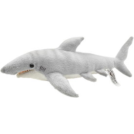 HANSA 6151 イタチザメ35 全長：35cm TIGER SHARK BH6151 ぬいぐるみ ハンサ 鮫 クリスマス 誕生日 プレゼント 動物 犬 猫 鳥 うさぎ ペンギン アニマル 置物 人形 フィギュア KOESEN ケーセン 大きい マスコット 実物大 大型