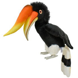 HANSA 6983 リノホーンビル71 全長：71cm RHINO HORNBILL BH6983 ぬいぐるみ ハンサ クリスマス 誕生日 プレゼント 動物 犬 猫 鳥 うさぎ ペンギン アニマル 置物 人形 フィギュア KOESEN ケーセン 大きい マスコット 実物大 大型