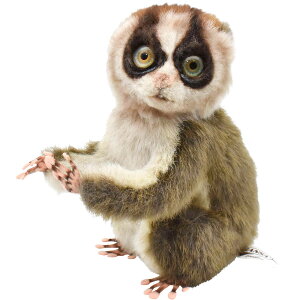 HANSA 7043 スローロリス17 全長:17cm SLOW LORIS BH7043 ぬいぐるみ ハンサ クリスマス 誕生日 プレゼント 動物 犬 猫 鳥 うさぎ ペンギン アニマル 置物 人形 フィギュア KOESEN ケーセン 大きい マスコ